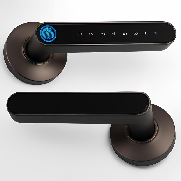 Nexora Fingerprint Door Lock – 4-in-1 Bluetooth Smart Lock