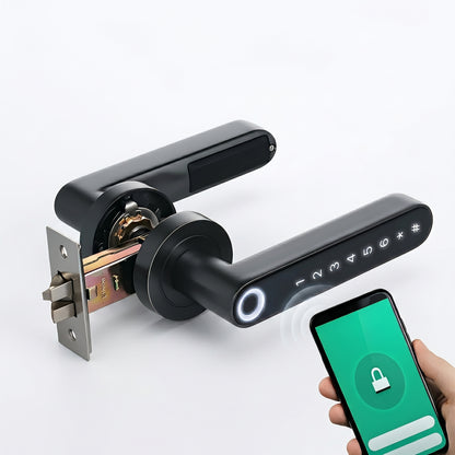 Nexora 5-in-1 Bluetooth Fingerprint Smart Lock